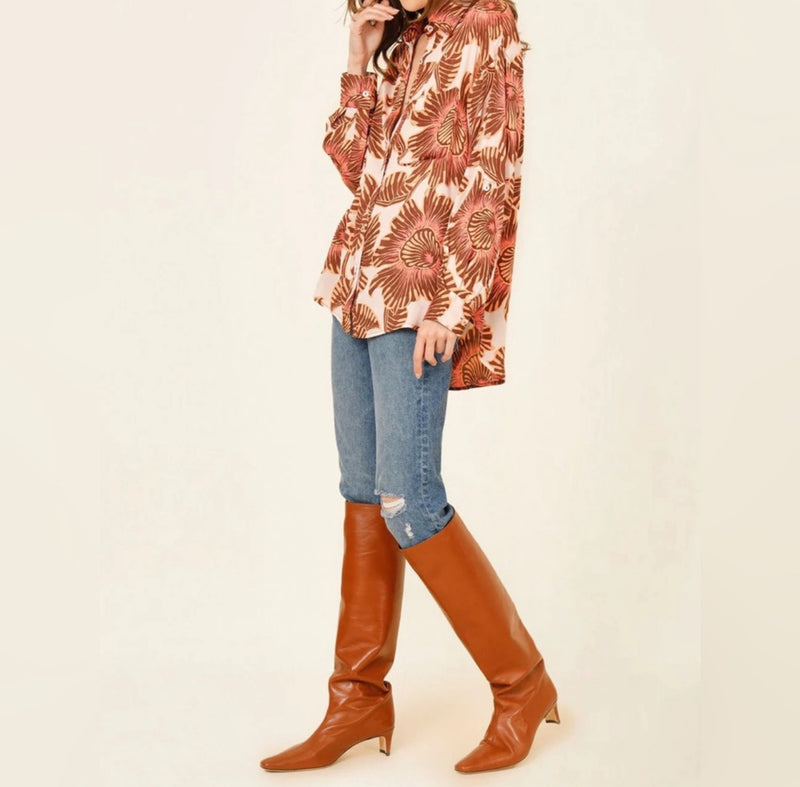 Omika Elisabetta Shirt - Cemile Fig
