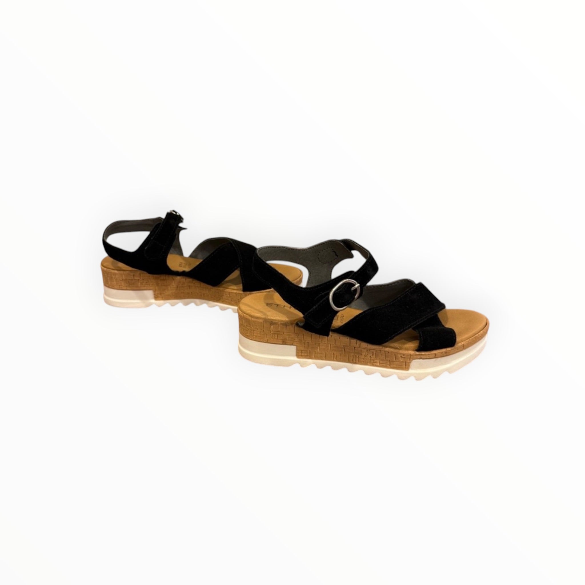 Ethem Tell Sandals - Black