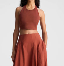 A.L.C. Rory Compact Knit Top - Brick