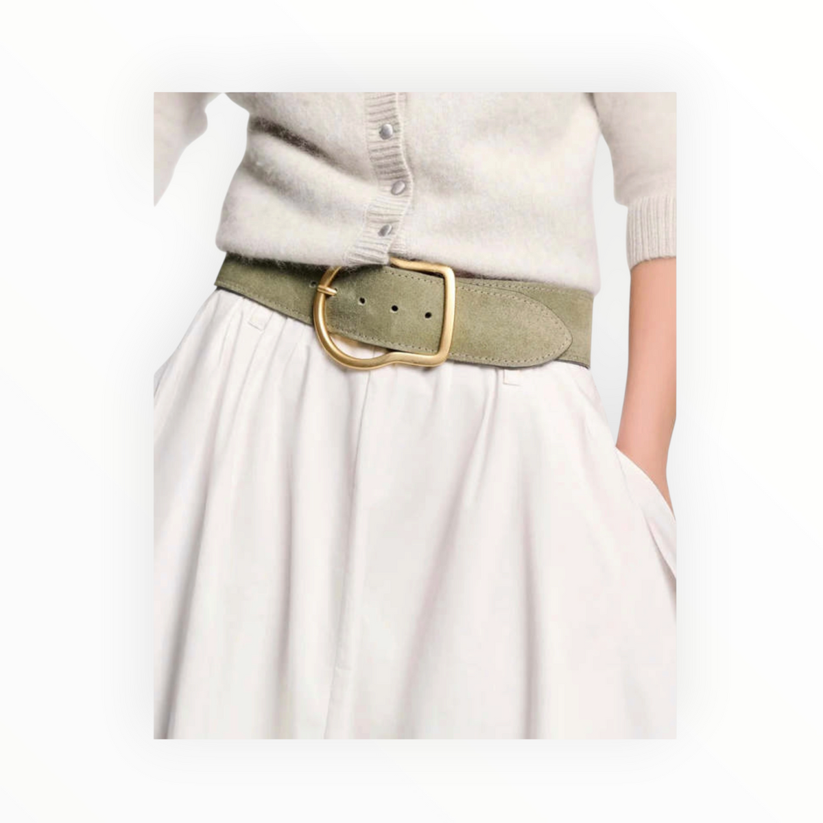 Dorothee Schumacher Poplin Power Skirt - White