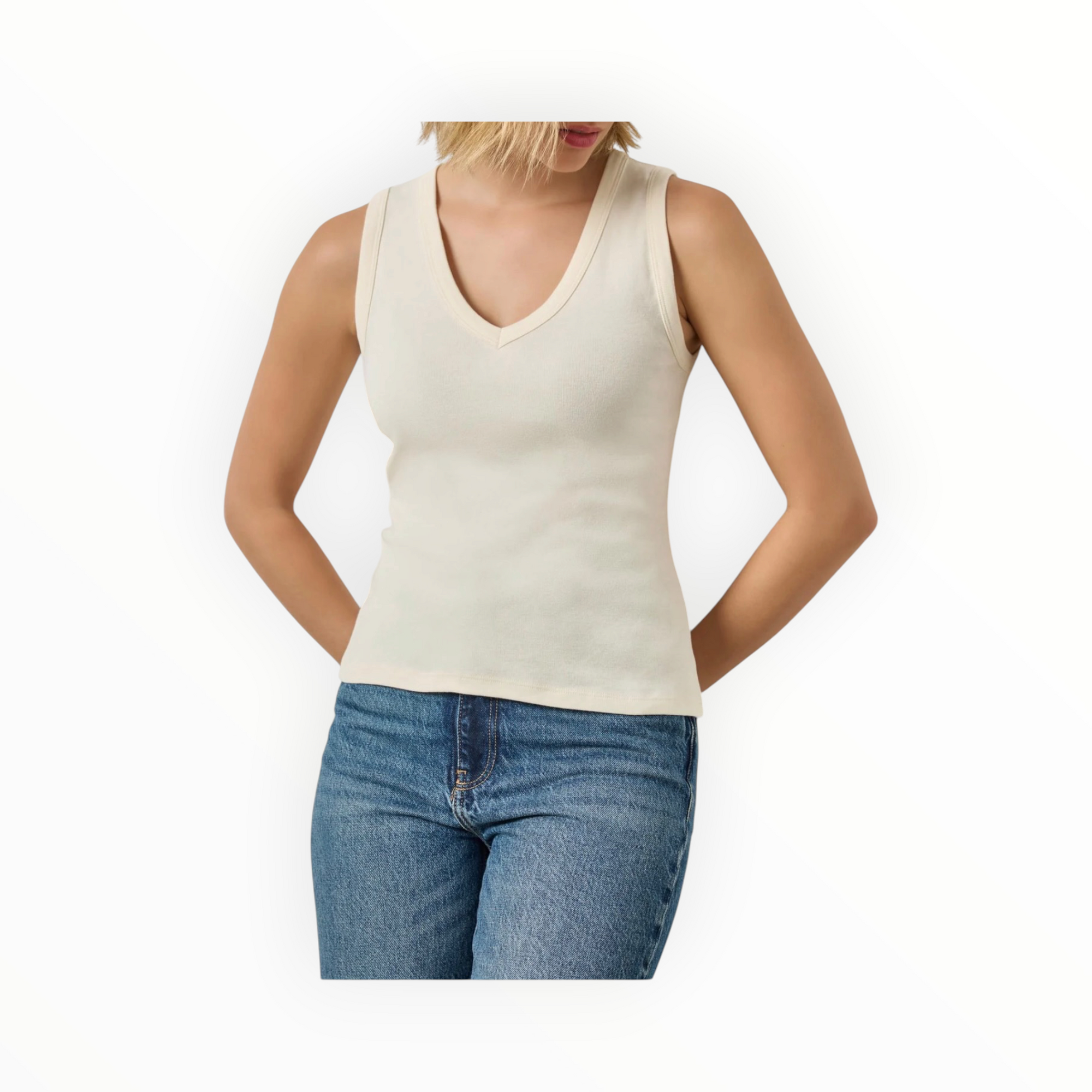 LILLA|P V-Neck Tank - Rope