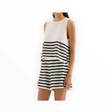 Nude Lucy Marika Knit Tank - Walnut Stripe
