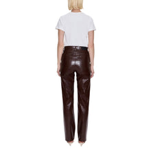 Pistola Cassie Super High Rise Straight - Tobacco Cognac