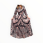Connor & Blake Joy Dress - Crazy Zebra Pink