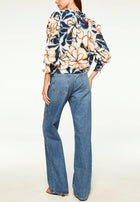 MISA Siena Top - Bold Blooms Crepe