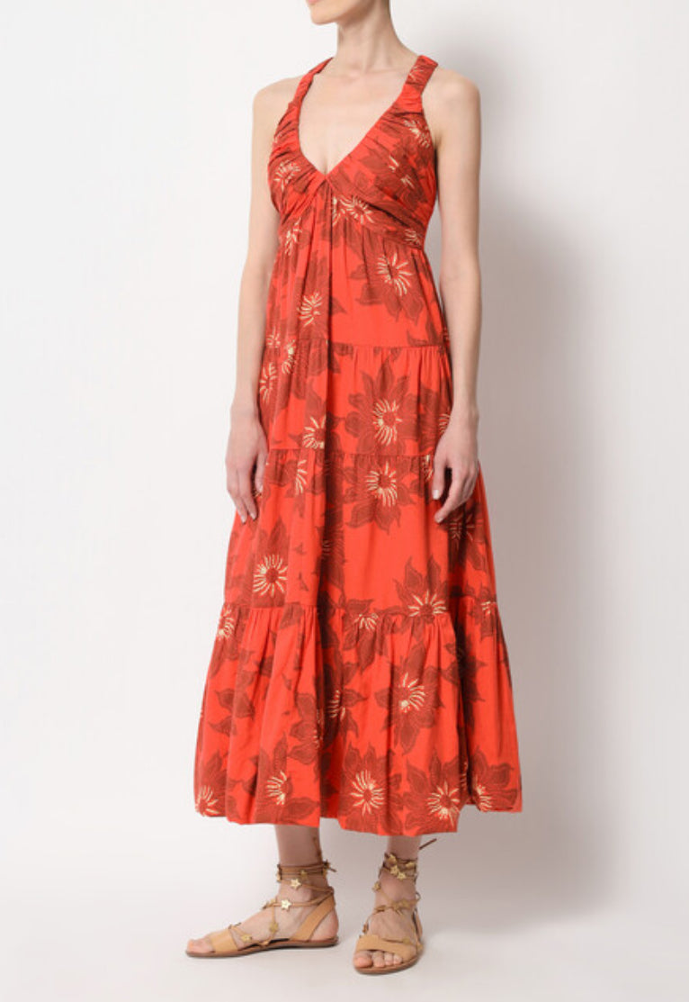 Omika Sorrento Maxi Dress - Mara Poppy
