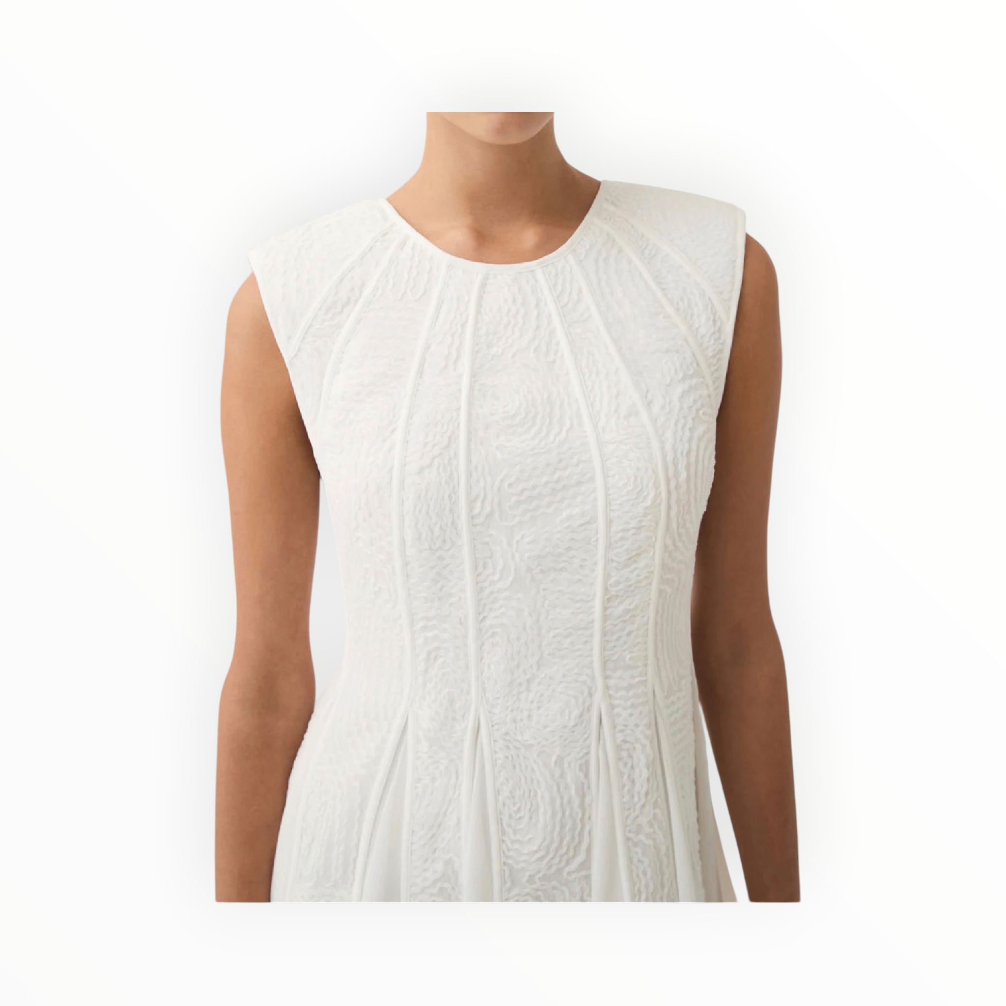 aje. Soleil Lace Mini Dress - Ivory