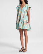A.L.C. Ember Printed Mini Dress - Mint Multi