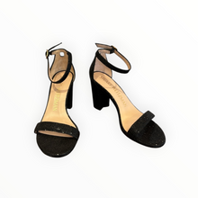Stuart Weitzman Nearly Nude Strap Sandal - Black Disco