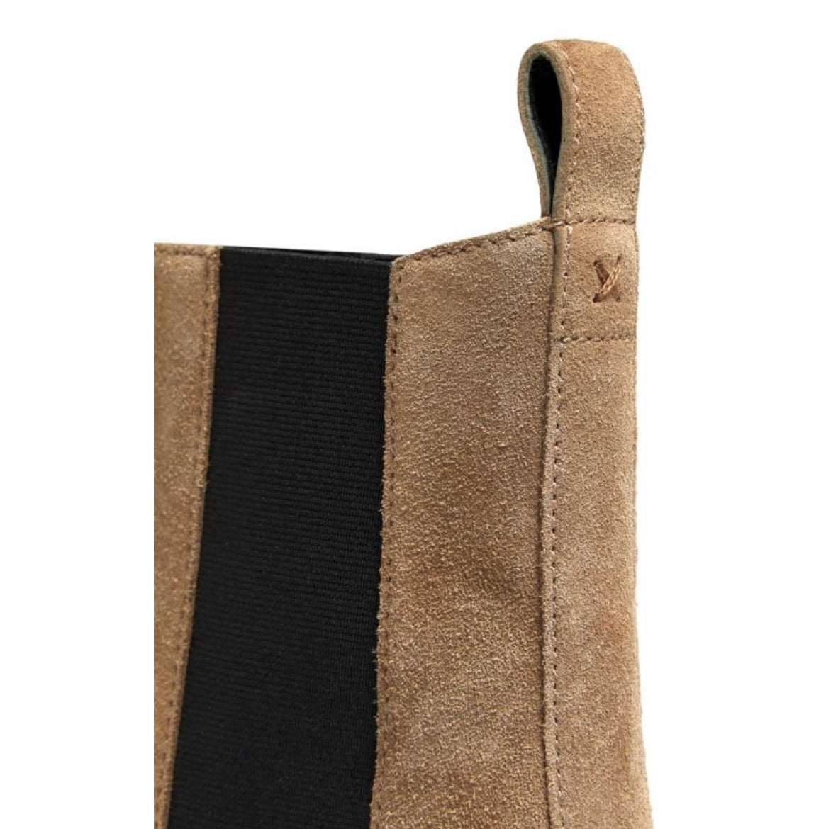 rag & bone Joni Chelsea Boots - Camel Black Suede