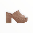 Dolce Vita Emol Platform Sandals - Mushroom Suede