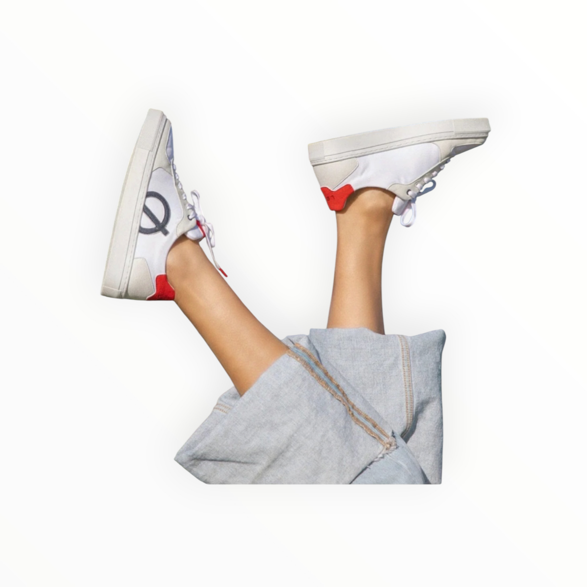 LØCI Classic Sneaker - White/Red/Navy