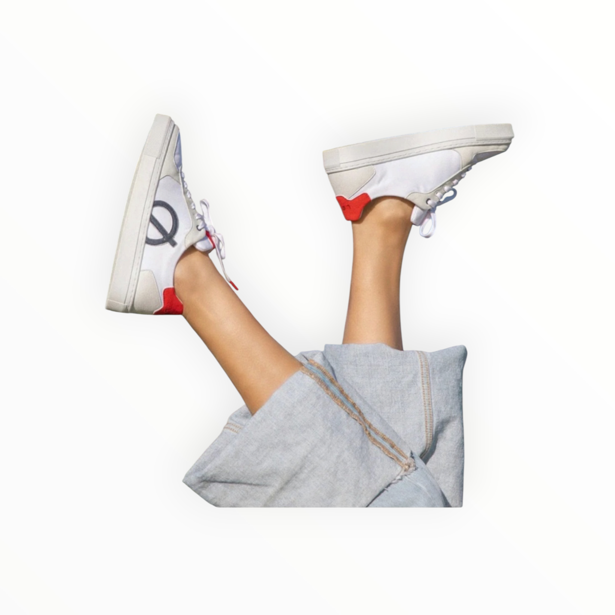 LØCI Classic Sneaker - White/Red/Navy