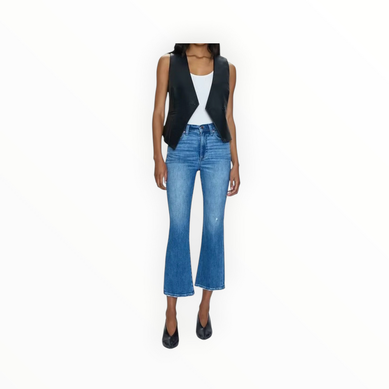 Pistola Lennon Crop Bootcut Jeans - Fling Vintage