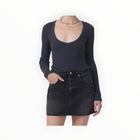 Citizens of Humanity Anouk Top - Charcoal