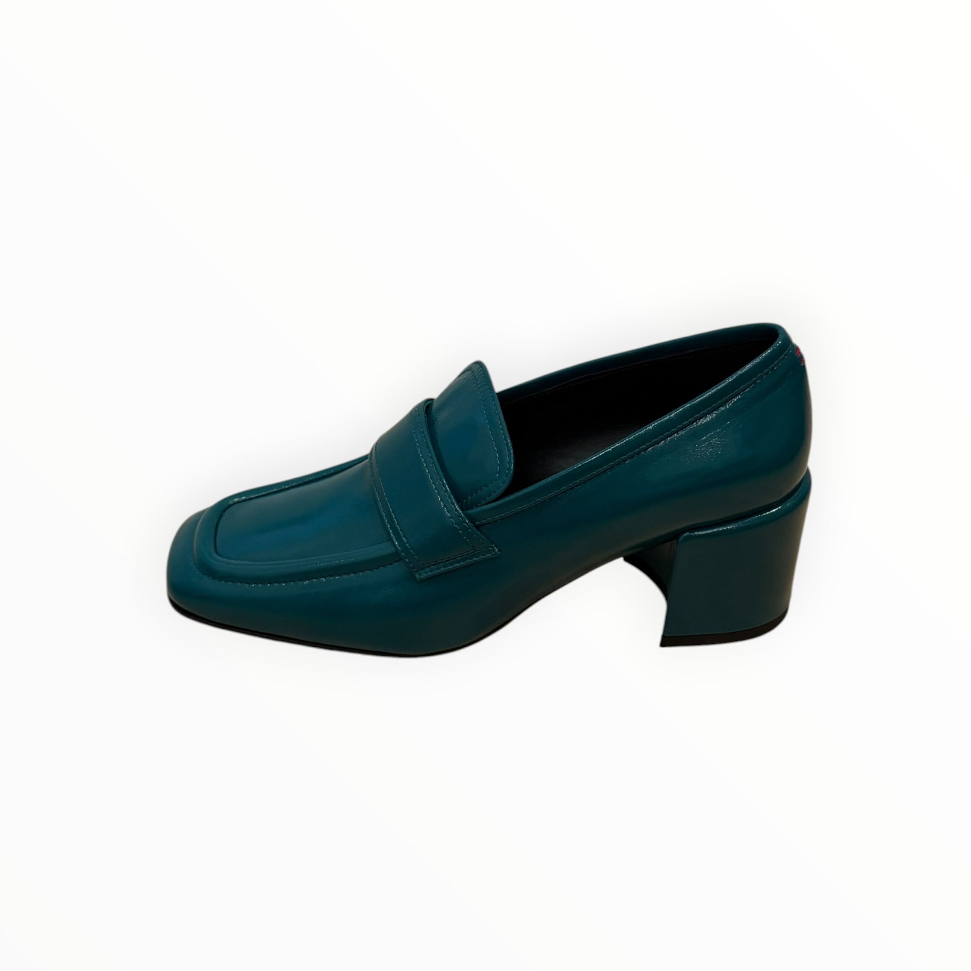 Halmanera Cecil 21 Patent Leather Pump - Green