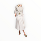 Dorothee Schumacher Poplin Power Skirt - White