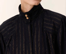 Leon & Harper Chana Strp Shirt - Black
