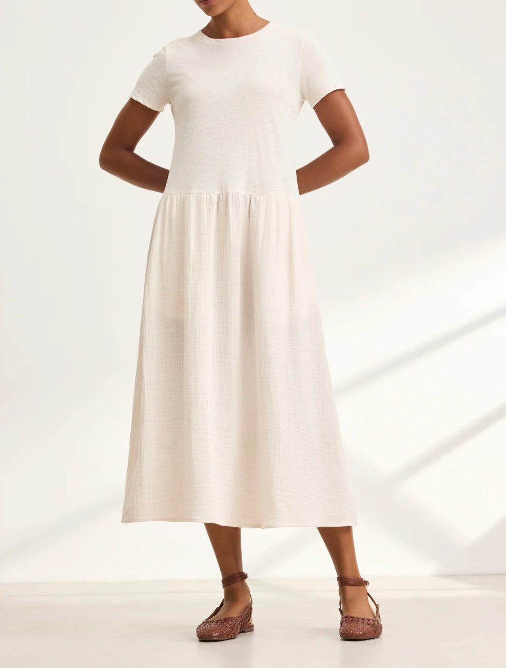 Velvet by Graham & Spencer Itza Dress - Bisque