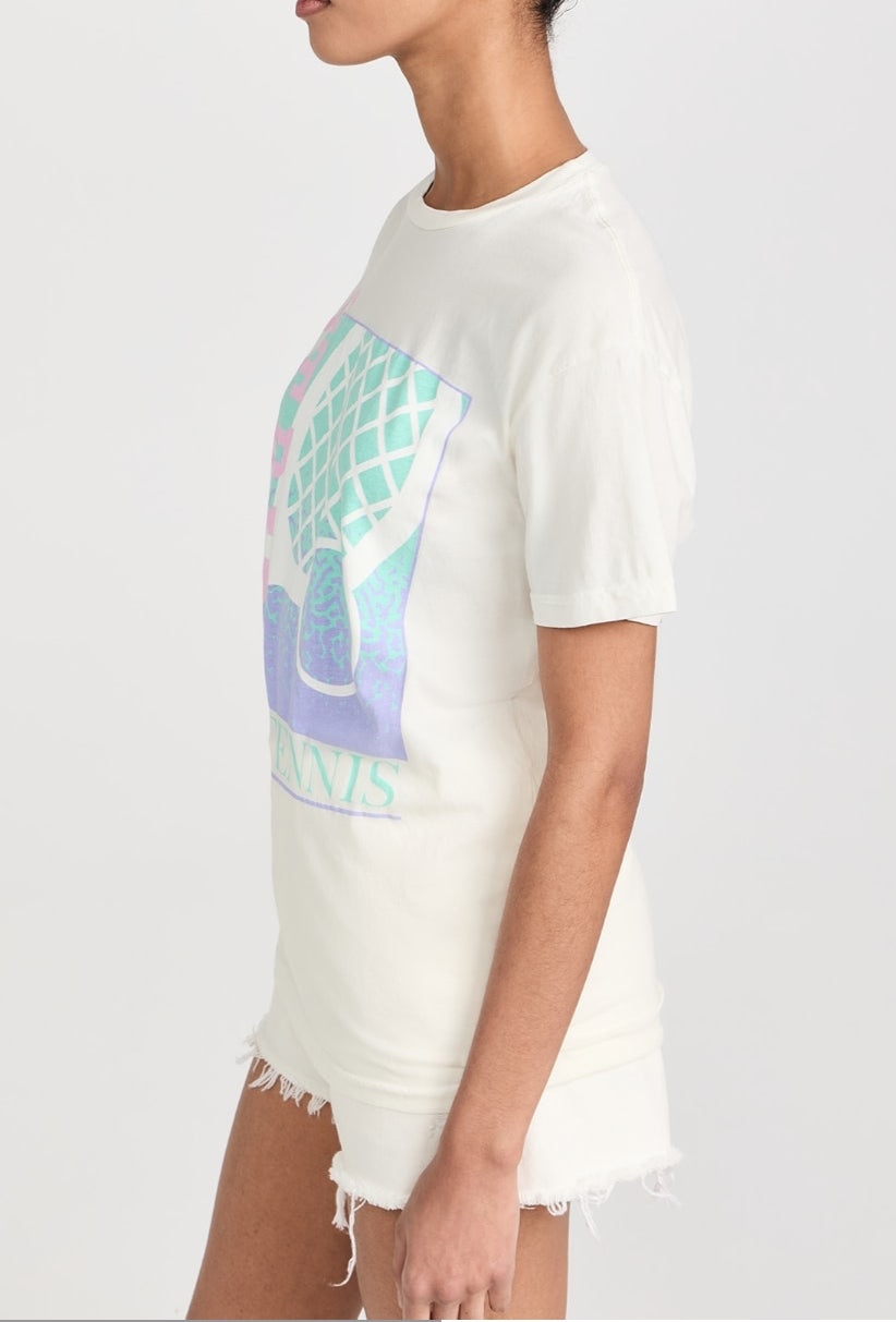 Original Retro Brand St. Barths Tennis Tee - Antique White