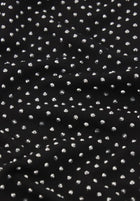 Frame The Rhinestone Jersey Top - Black