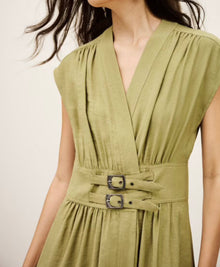 ba&sh Dove Dress - Khaki