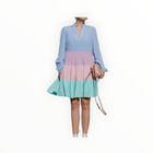 Sail To Sable Colorblock Charlotte Dress