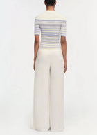 SIMKHAI Elena Top - French Blue Stripe