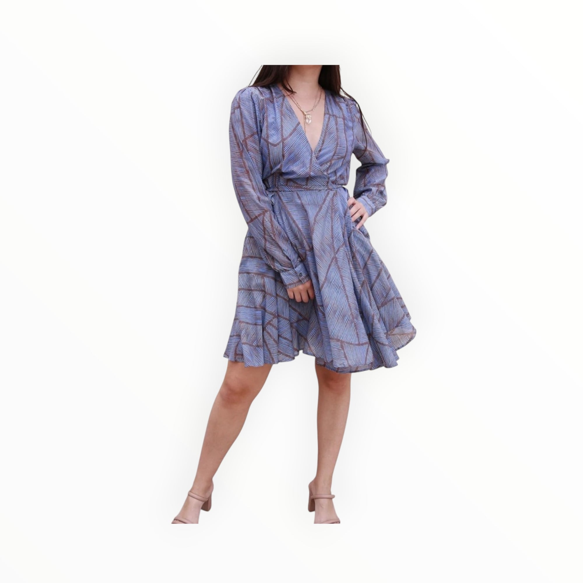 Xirena Kinney Dress - Cyan Geode