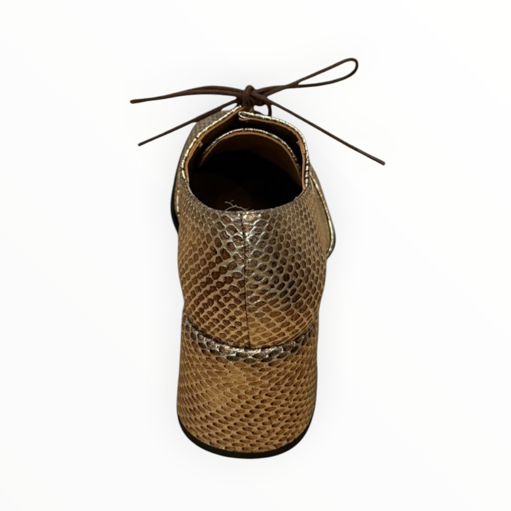 AUDLEY Cory Lace-Up Shoe - Metallic