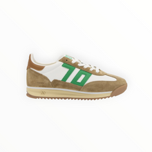 Back 70 Jogger Sneaker - White/Camel/Green