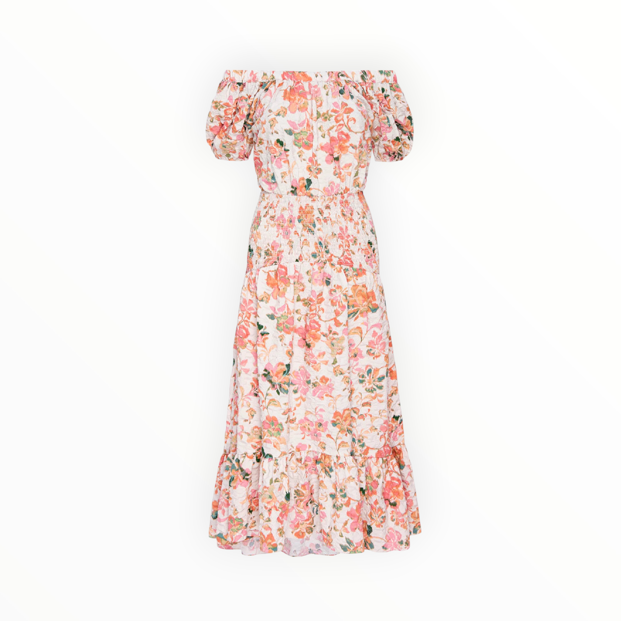 MISA Paola Dress - Persimmon Crinkle
