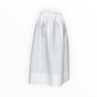 ODEEH Midi Skirt - White