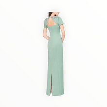 THEIA Sorelia Floral Beaded Gown - Whispering Sage