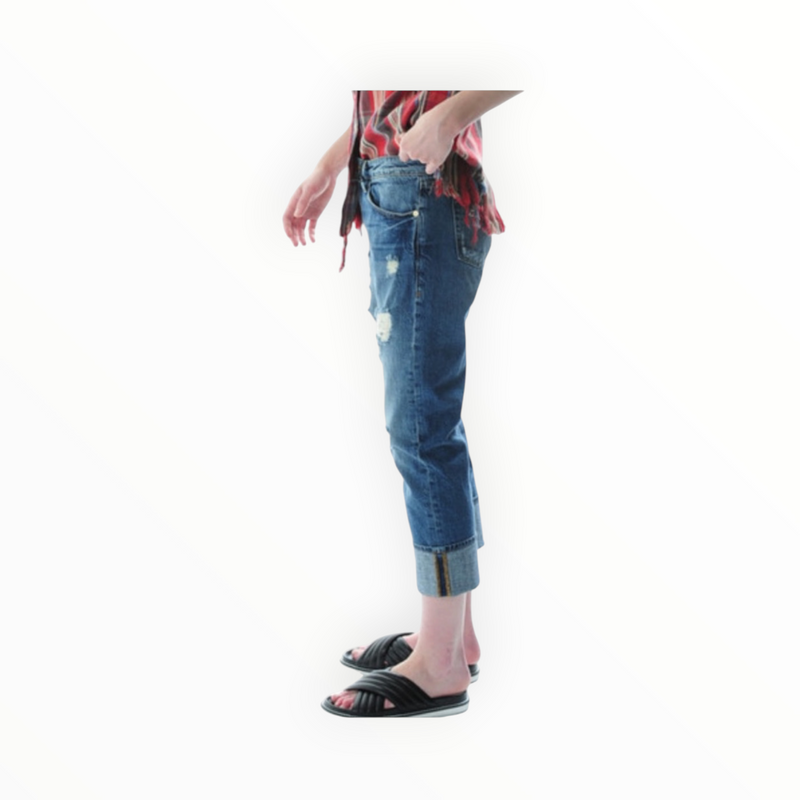 Frame Le Garçon Distressed Boyfriend - Inglewood
