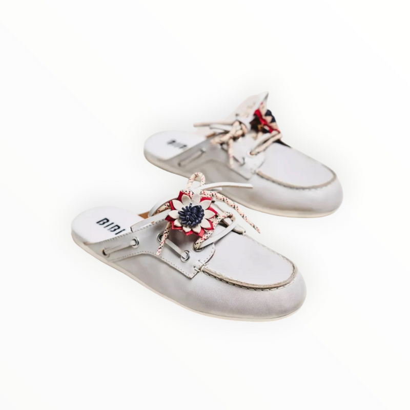 Bibi Lou Tana Mule - Off White