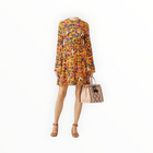 Tanya Taylor Kimono Mini Dress - Marigold