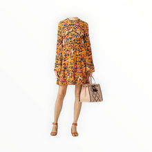 Tanya Taylor Kimono Mini Dress - Marigold