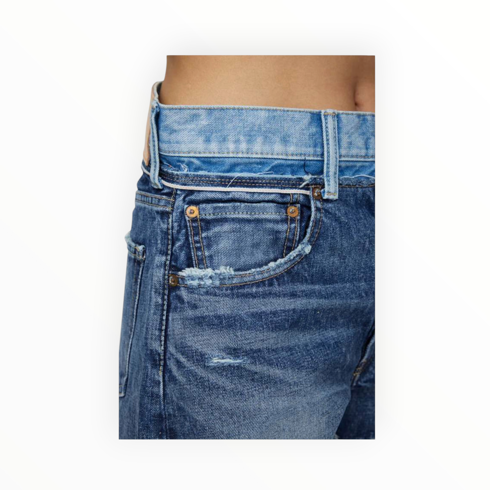 Moussy Vintage Lewiston Shorts - Blue