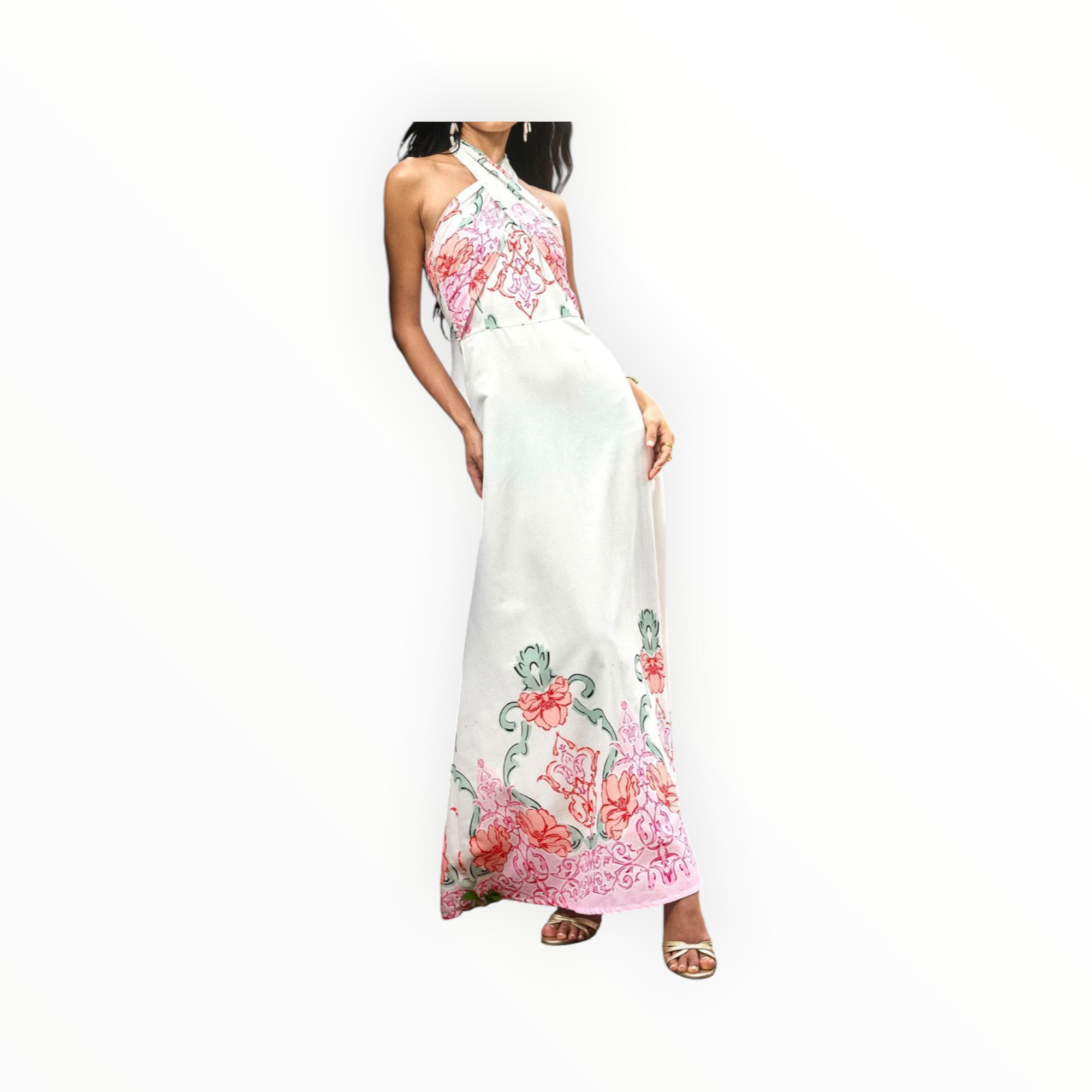 Beyond by Vera Jules Dress - Matinée Rose