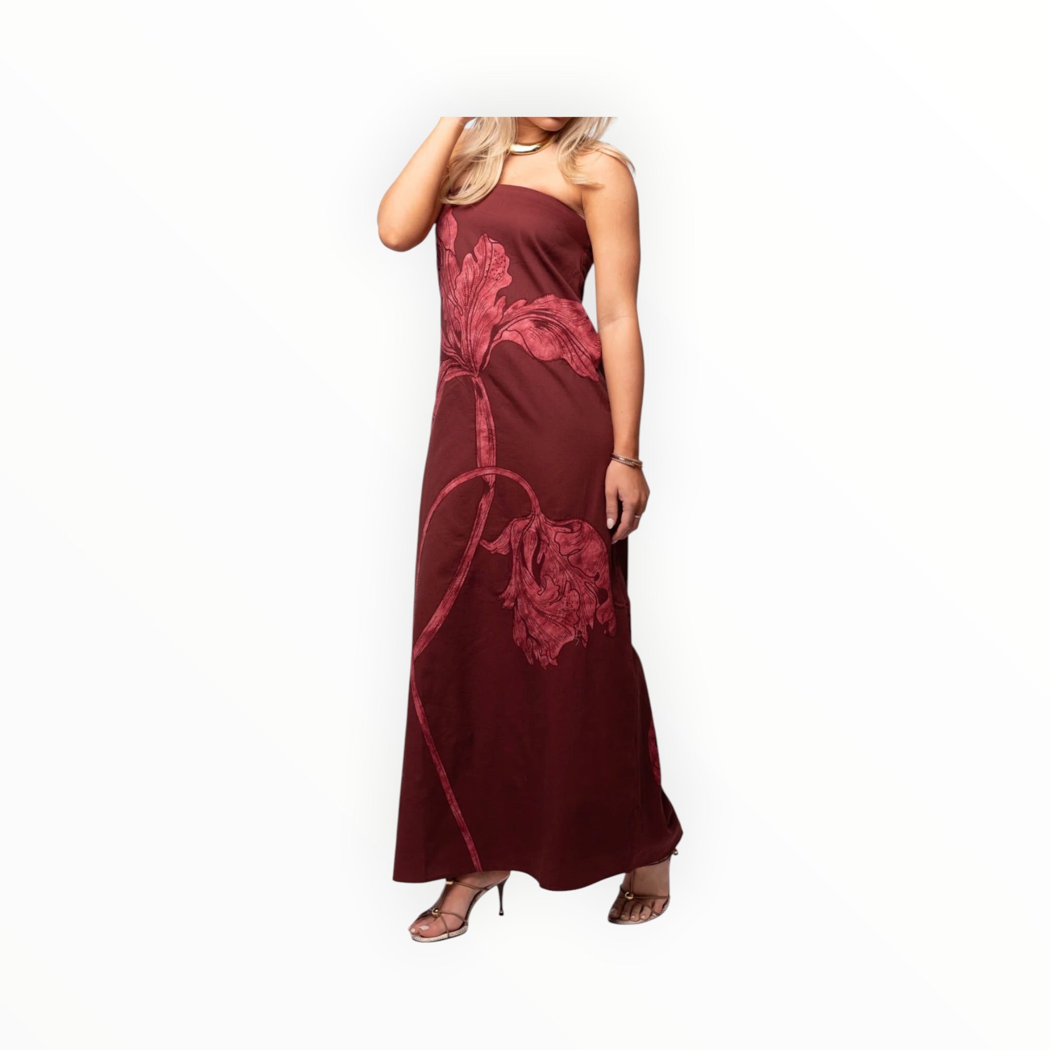 Anna Cate Dalton Dress - Rum Punch