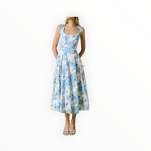 Favorite Daughter The Muse Dress - Blue/White Floral