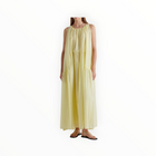 MEIMEIJ Sleeveless Tiered Dress - Sunny Lime
