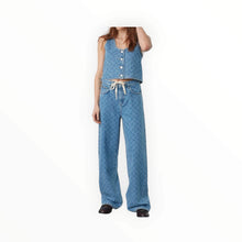 seventy + mochi Kane Cropped Vest - Laser Malibu