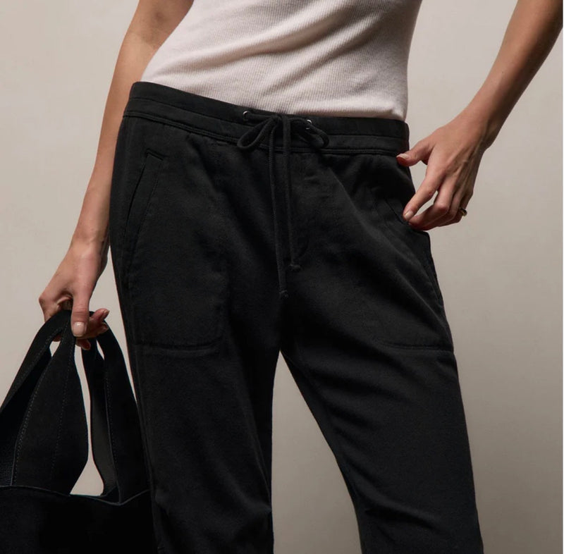James Perse Soft Drape Pant - Black