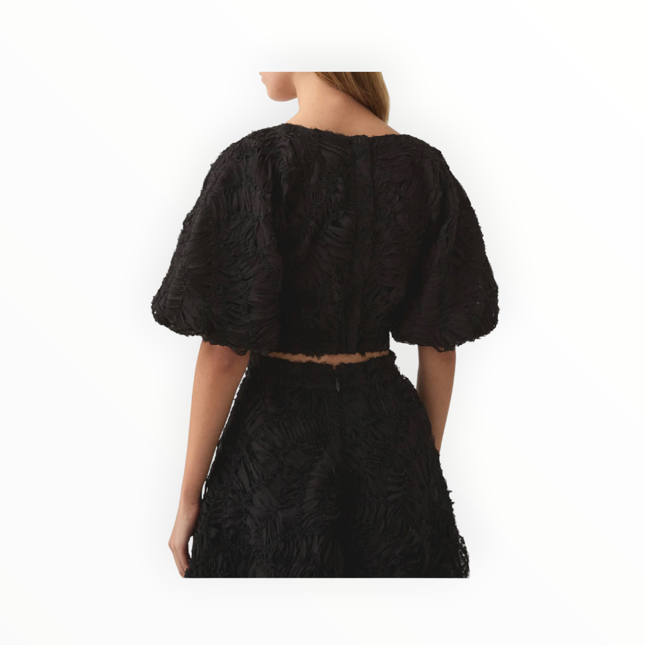 aje. Florential Top - Black