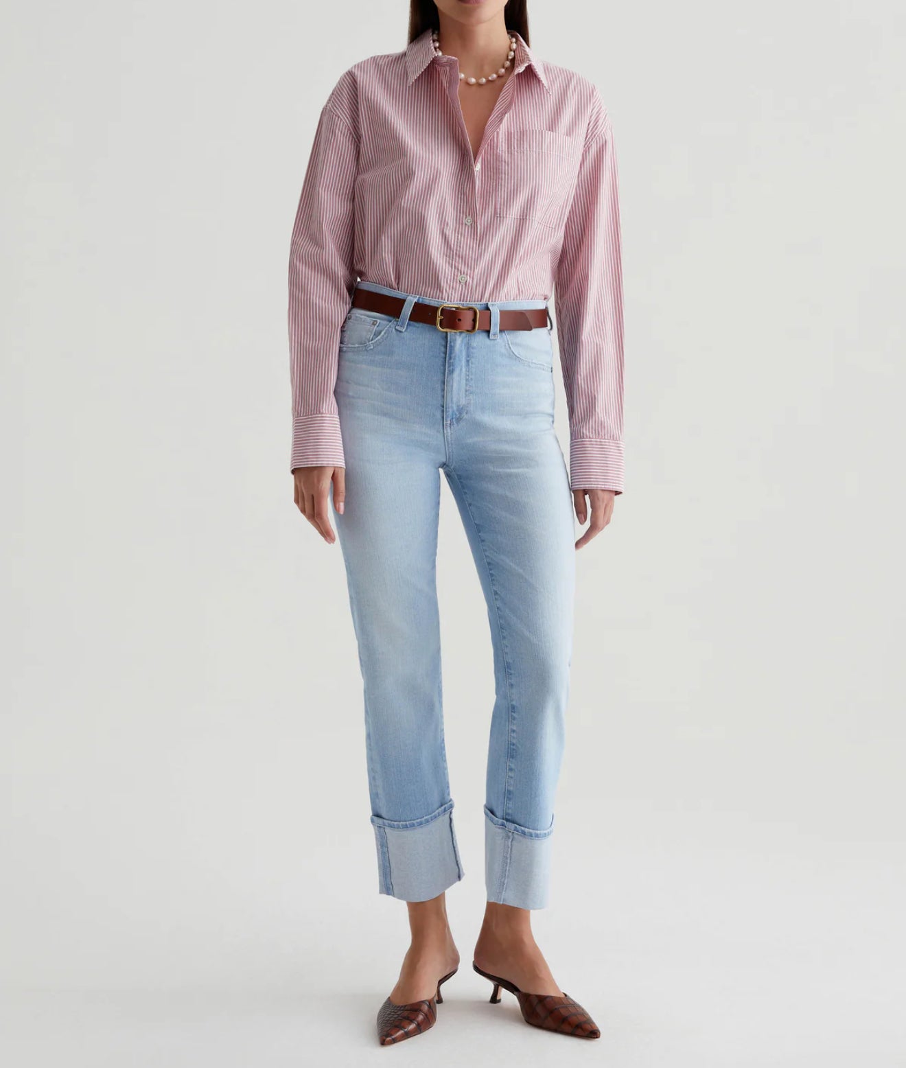 AG Jeans Saige Crop - 24 Years Sunkissed