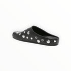 Lola Cruz Aureline Mule Flats - Black