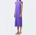 Tibi Compact Ultra Stretch Knit Lean Dress - Violet