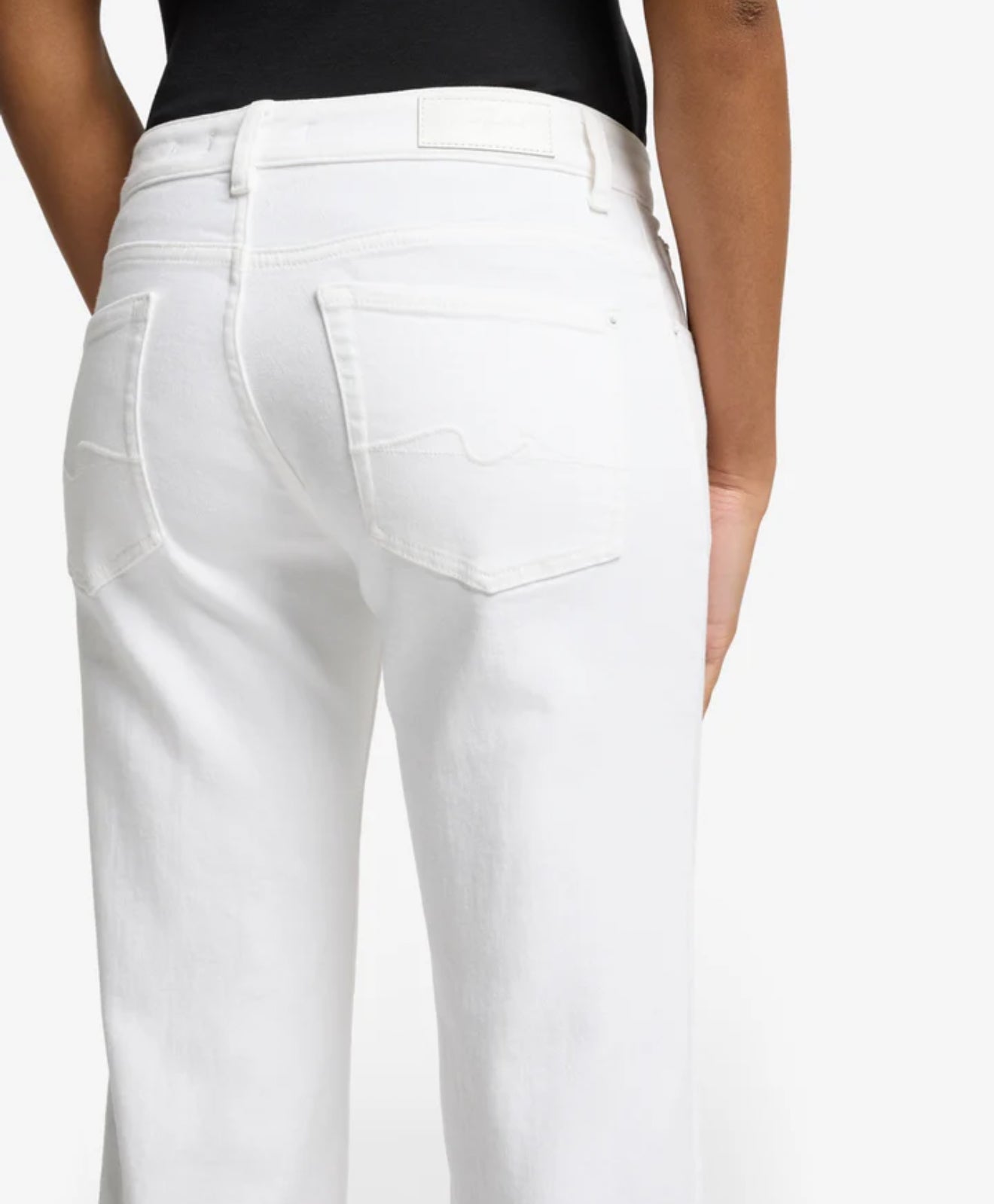 7 For All Mankind Luxe Vintage Calie Straight Ankle - Soleil